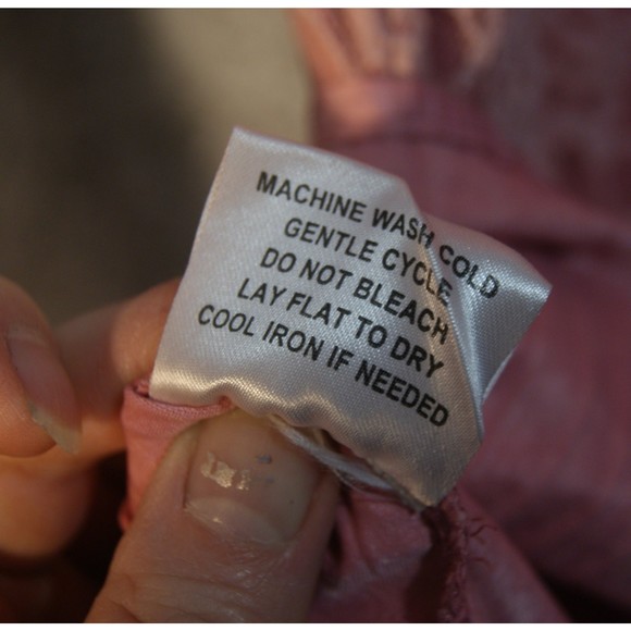 Isle Apparel Sz SM Salmon Pink Lace Drop Waist Ruffle Dress Summer Fun - Picture 7 of 8